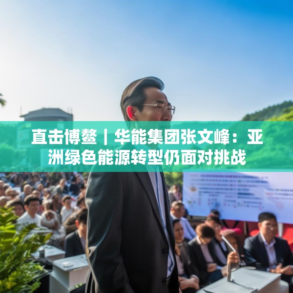 直击博鳌｜华能集团张文峰：亚洲绿色能源转型仍面对挑战