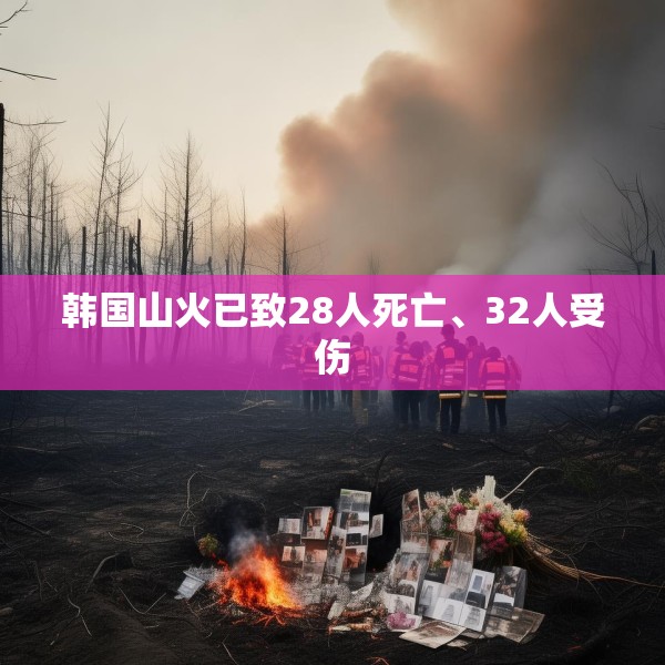 韩国山火已致28人死亡、32人受伤