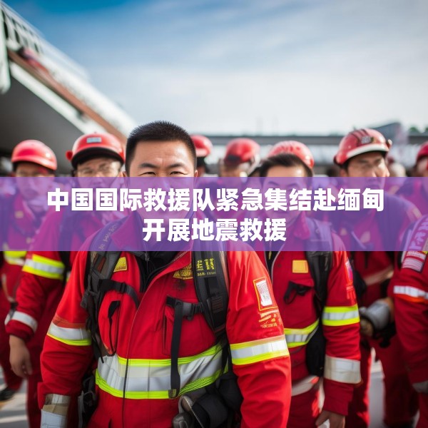 中国国际救援队紧急集结赴缅甸开展地震救援
