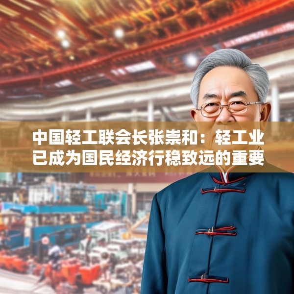 中国轻工联会长张崇和：轻工业已成为国民经济行稳致远的重要力量