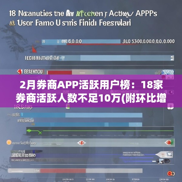 2月券商APP活跃用户榜：18家券商活跃人数不足10万(附环比增幅榜)