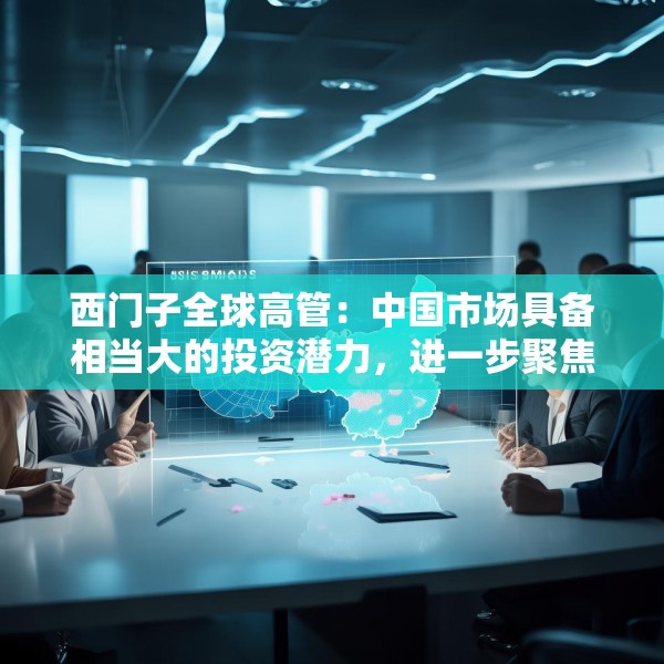 西门子全球高管：中国市场具备相当大的投资潜力，进一步聚焦中国需求