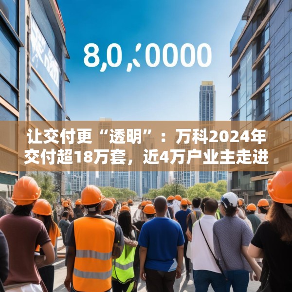 让交付更“透明”：万科2024年交付超18万套，近4万户业主走进工地实地看房