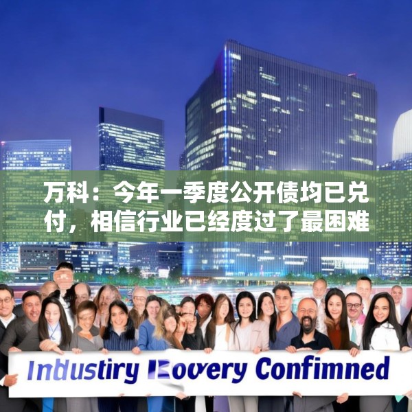 万科：今年一季度公开债均已兑付，相信行业已经度过了最困难的时期