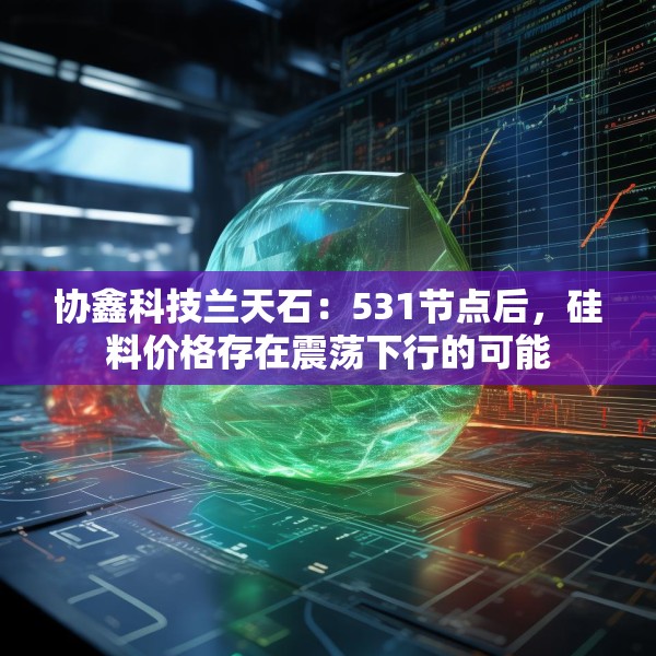 协鑫科技兰天石：531节点后，硅料价格存在震荡下行的可能