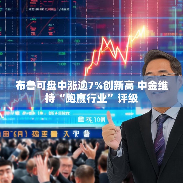 布鲁可盘中涨逾7%创新高 中金维持“跑赢行业”评级