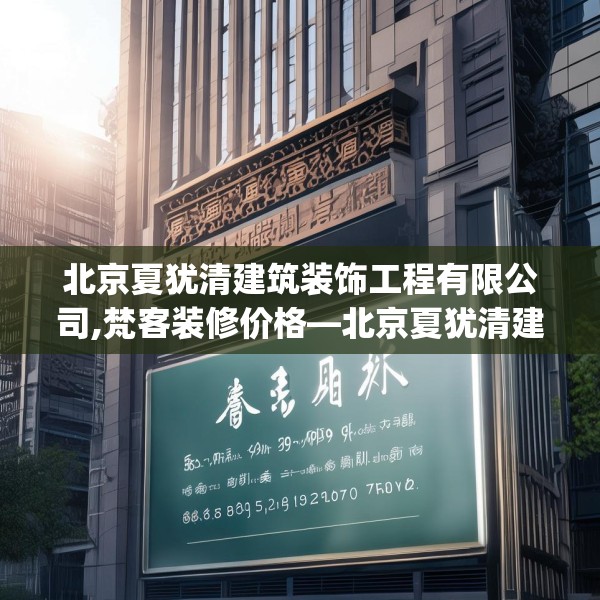 北京夏犹清建筑装饰工程有限公司,梵客装修价格—北京夏犹清建筑装饰工程有限公司362.a238b239c242fgy.24976671