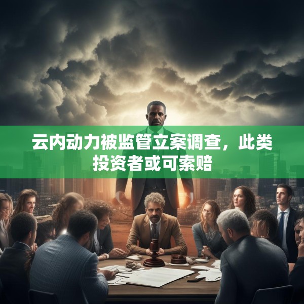 云内动力被监管立案调查，此类投资者或可索赔
