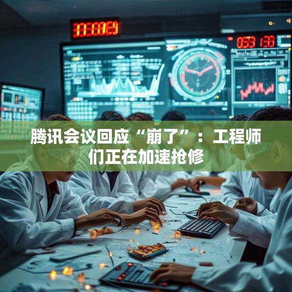 腾讯会议回应“崩了”：工程师们正在加速抢修