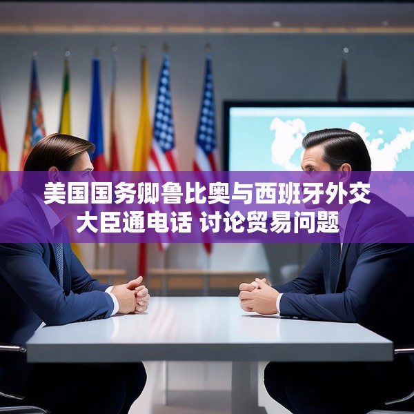 美国国务卿鲁比奥与西班牙外交大臣通电话 讨论贸易问题