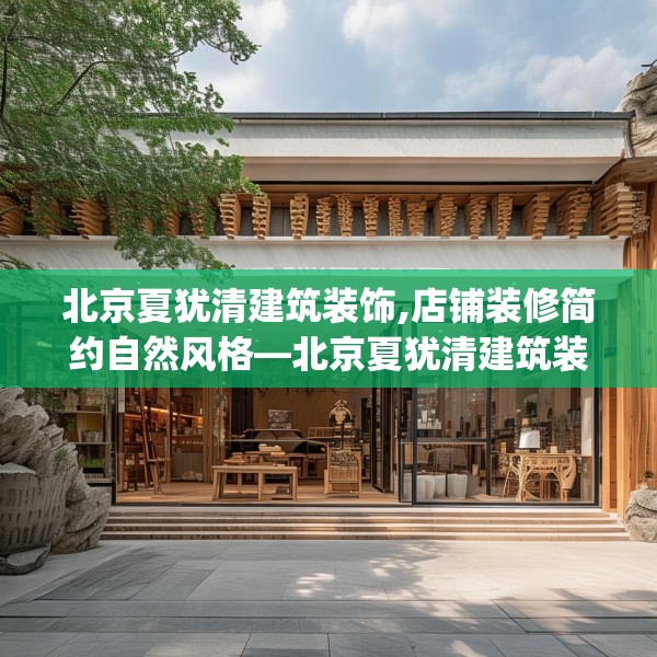 北京夏犹清建筑装饰,店铺装修简约自然风格—北京夏犹清建筑装饰525.a401b402c405fgy.412uyk