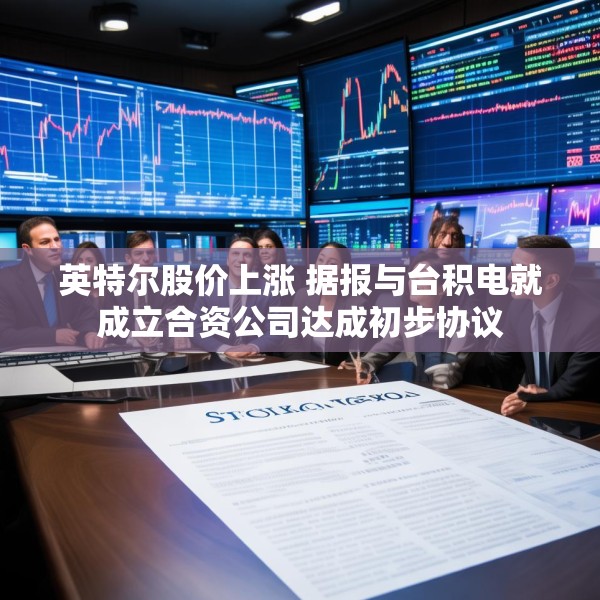 英特尔股价上涨 据报与台积电就成立合资公司达成初步协议