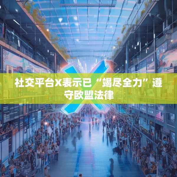 社交平台X表示已“竭尽全力”遵守欧盟法律