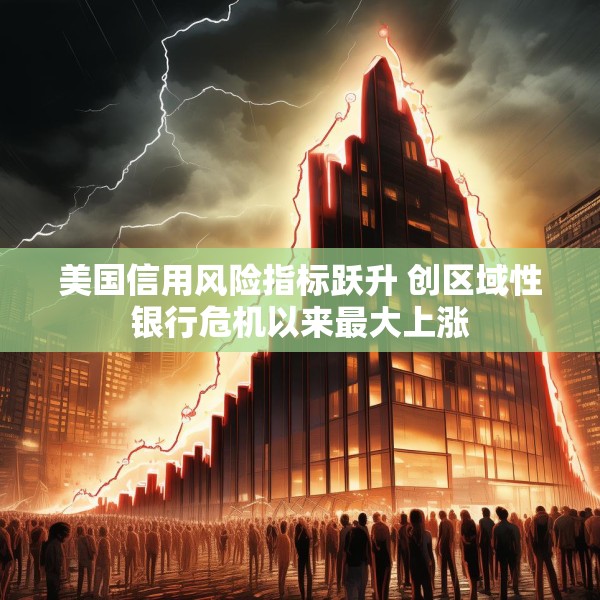 美国信用风险指标跃升 创区域性银行危机以来最大上涨