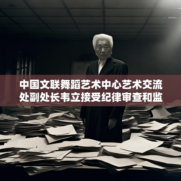 中国文联舞蹈艺术中心艺术交流处副处长韦立接受纪律审查和监察调查