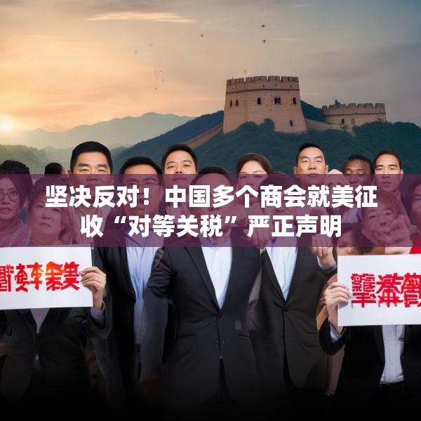 坚决反对！中国多个商会就美征收“对等关税”严正声明