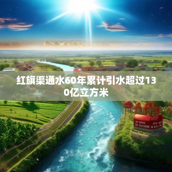 红旗渠通水60年累计引水超过130亿立方米