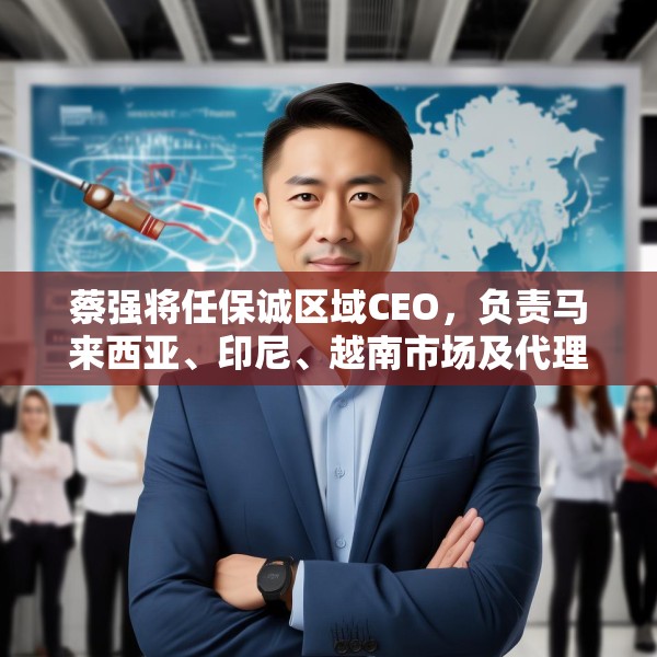 蔡强将任保诚区域CEO，负责马来西亚、印尼、越南市场及代理人渠道