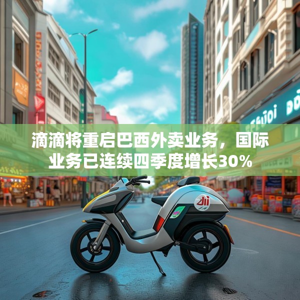 滴滴将重启巴西外卖业务，国际业务已连续四季度增长30%