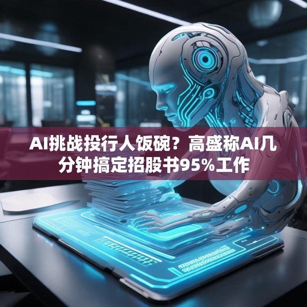 AI挑战投行人饭碗？高盛称AI几分钟搞定招股书95%工作