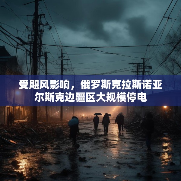 受飓风影响，俄罗斯克拉斯诺亚尔斯克边疆区大规模停电