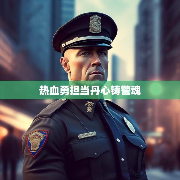 热血勇担当丹心铸警魂