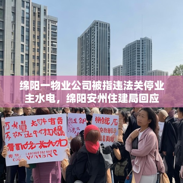 绵阳一物业公司被指违法关停业主水电，绵阳安州住建局回应