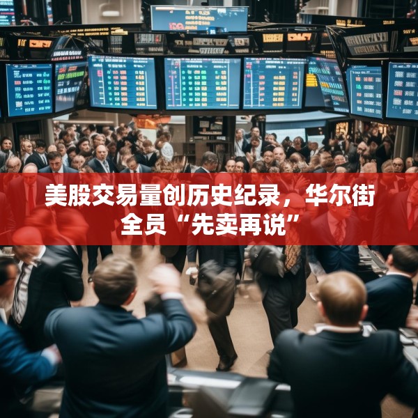 美股交易量创历史纪录，华尔街全员“先卖再说”