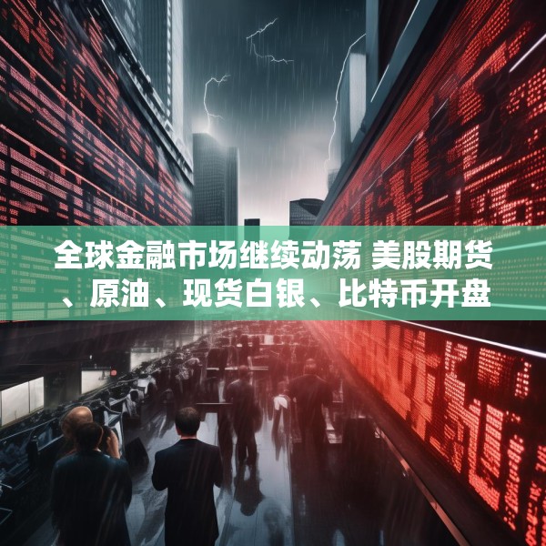 全球金融市场继续动荡 美股期货、原油、现货白银、比特币开盘继续暴跌