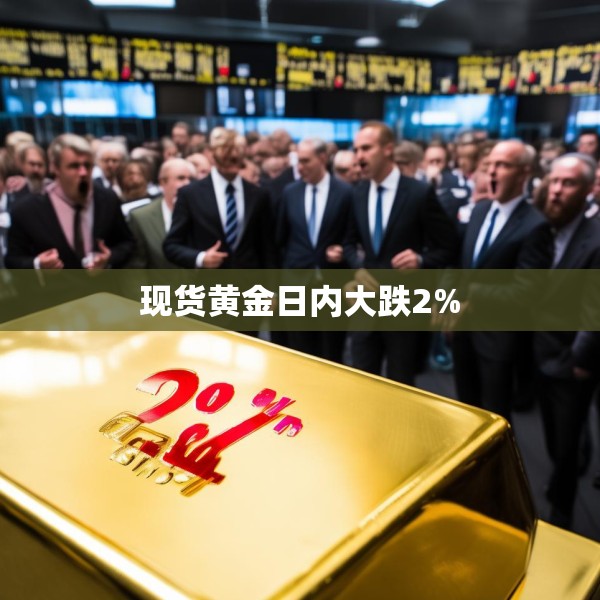 现货黄金日内大跌2%