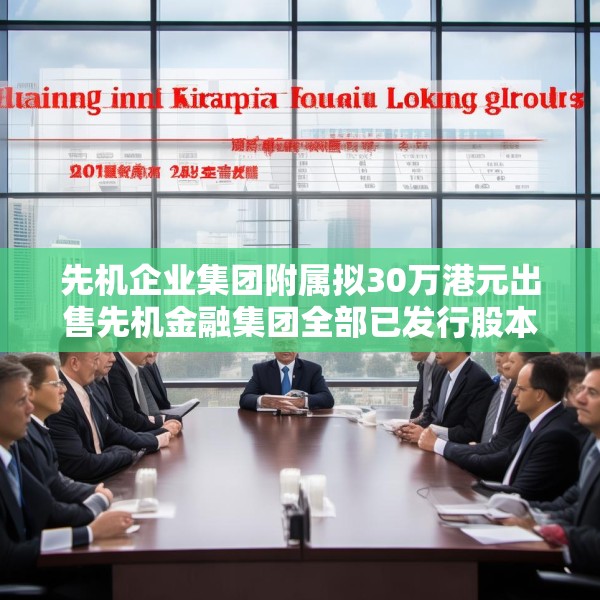 先机企业集团附属拟30万港元出售先机金融集团全部已发行股本