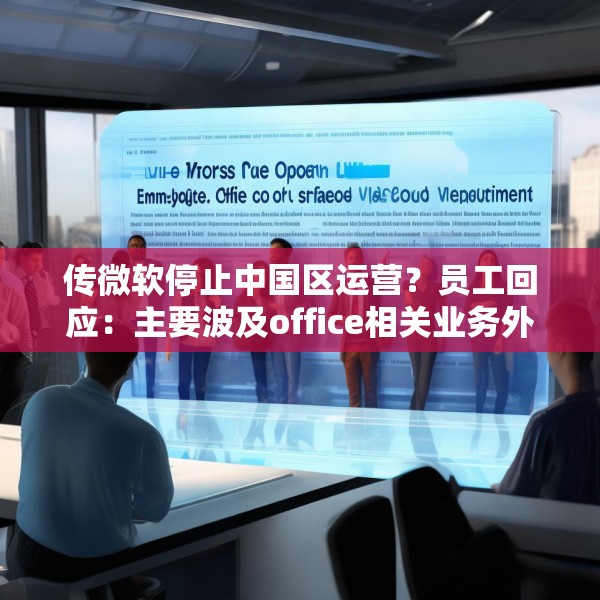 传微软停止中国区运营？员工回应：主要波及office相关业务外包部门
