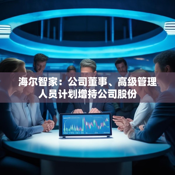 海尔智家：公司董事、高级管理人员计划增持公司股份
