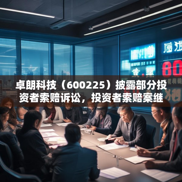 卓朗科技（600225）披露部分投资者索赔诉讼，投资者索赔案继续推进