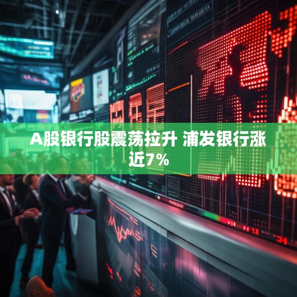 A股银行股震荡拉升 浦发银行涨近7%