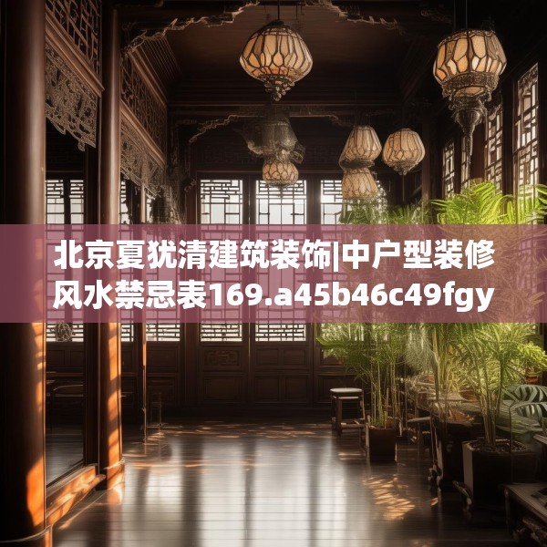 北京夏犹清建筑装饰|中户型装修风水禁忌表169.a45b46c49fgy.56fdsfds
