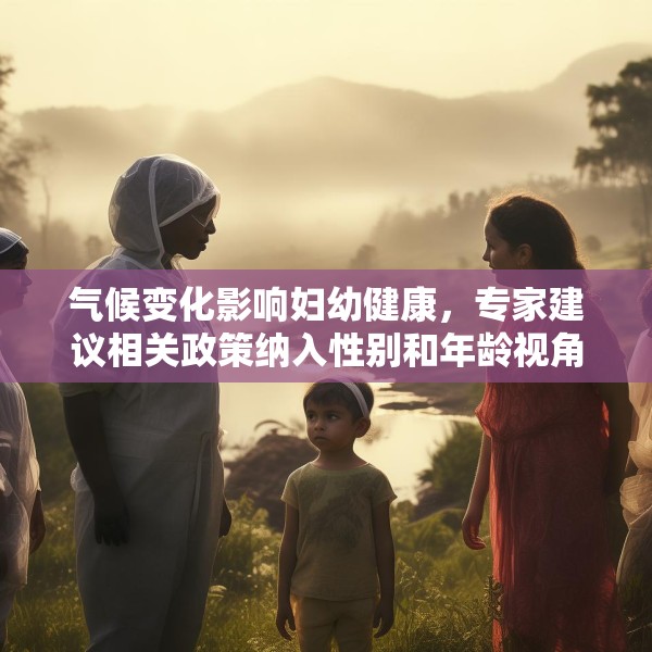 气候变化影响妇幼健康，专家建议相关政策纳入性别和年龄视角
