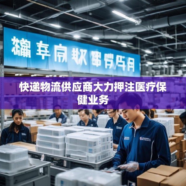 快递物流供应商大力押注医疗保健业务