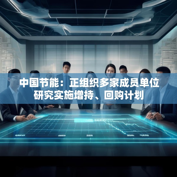 中国节能：正组织多家成员单位研究实施增持、回购计划