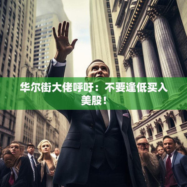 华尔街大佬呼吁：不要逢低买入美股！