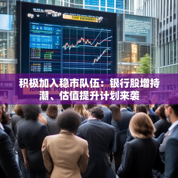 积极加入稳市队伍：银行股增持潮、估值提升计划来袭