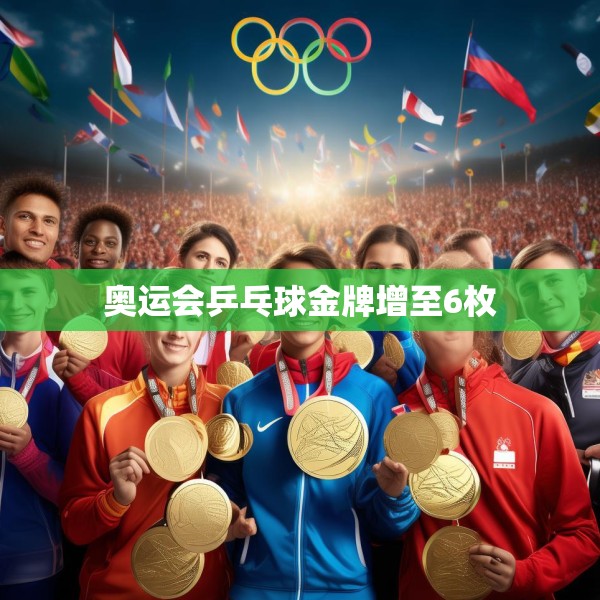 奥运会乒乓球金牌增至6枚