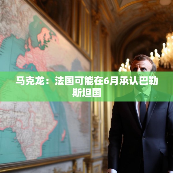 马克龙：法国可能在6月承认巴勒斯坦国