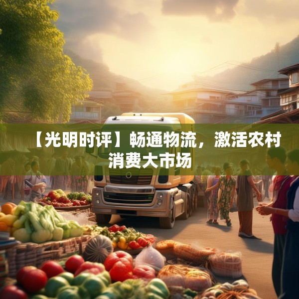 【光明时评】畅通物流，激活农村消费大市场