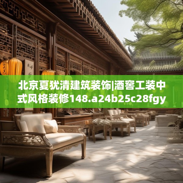 北京夏犹清建筑装饰|酒窖工装中式风格装修148.a24b25c28fgy.35htyj