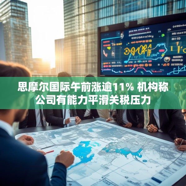 思摩尔国际午前涨逾11% 机构称公司有能力平滑关税压力