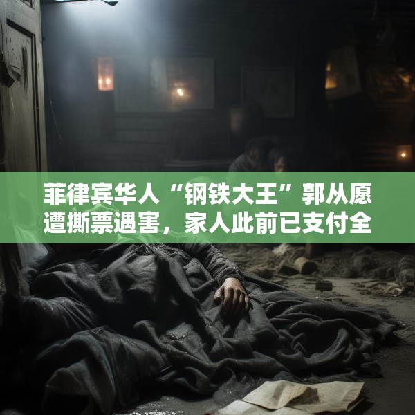 菲律宾华人“钢铁大王”郭从愿遭撕票遇害，家人此前已支付全部赎金