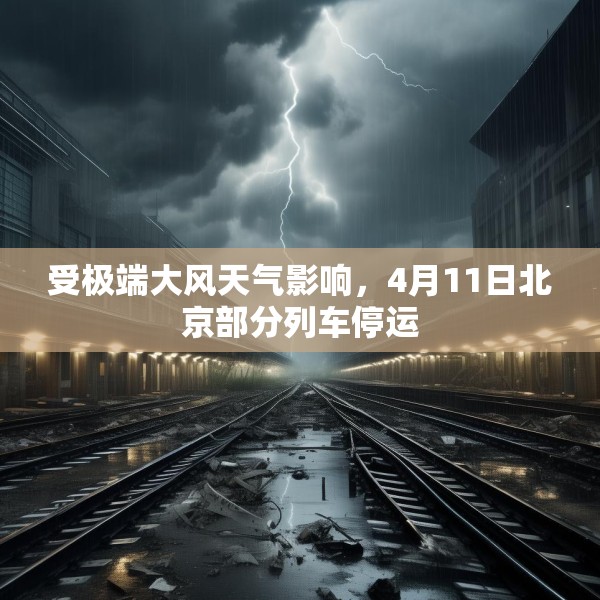 受极端大风天气影响，4月11日北京部分列车停运