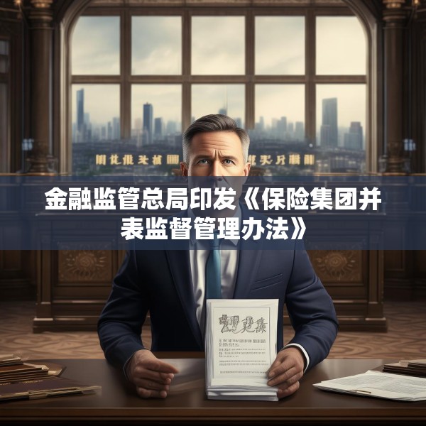 金融监管总局印发《保险集团并表监督管理办法》