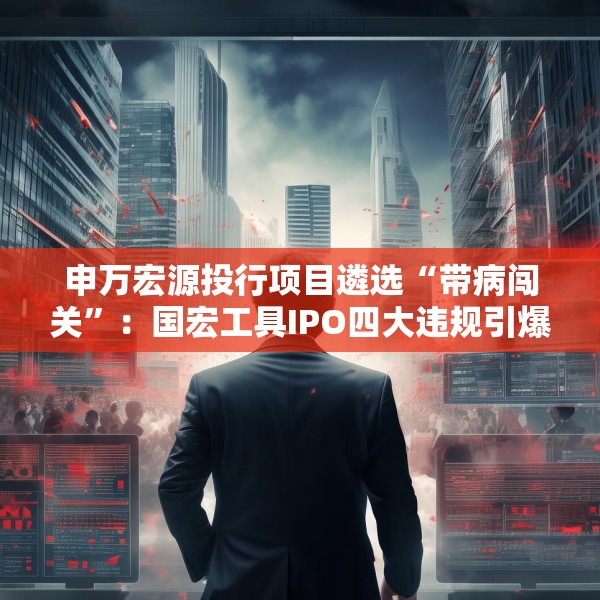 申万宏源投行项目遴选“带病闯关”：国宏工具IPO四大违规引爆监管重拳